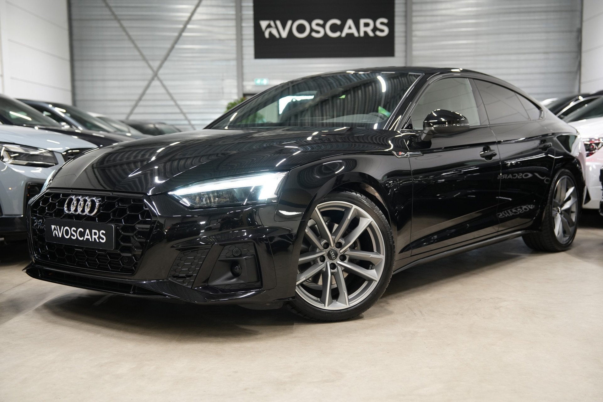 Audi A5 Sportback 40 TFSI S Edition * Virtual - Sfeer - Matr, Auto's, Gebruikt, 1465 kg, Zwart, Origineel Nederlands