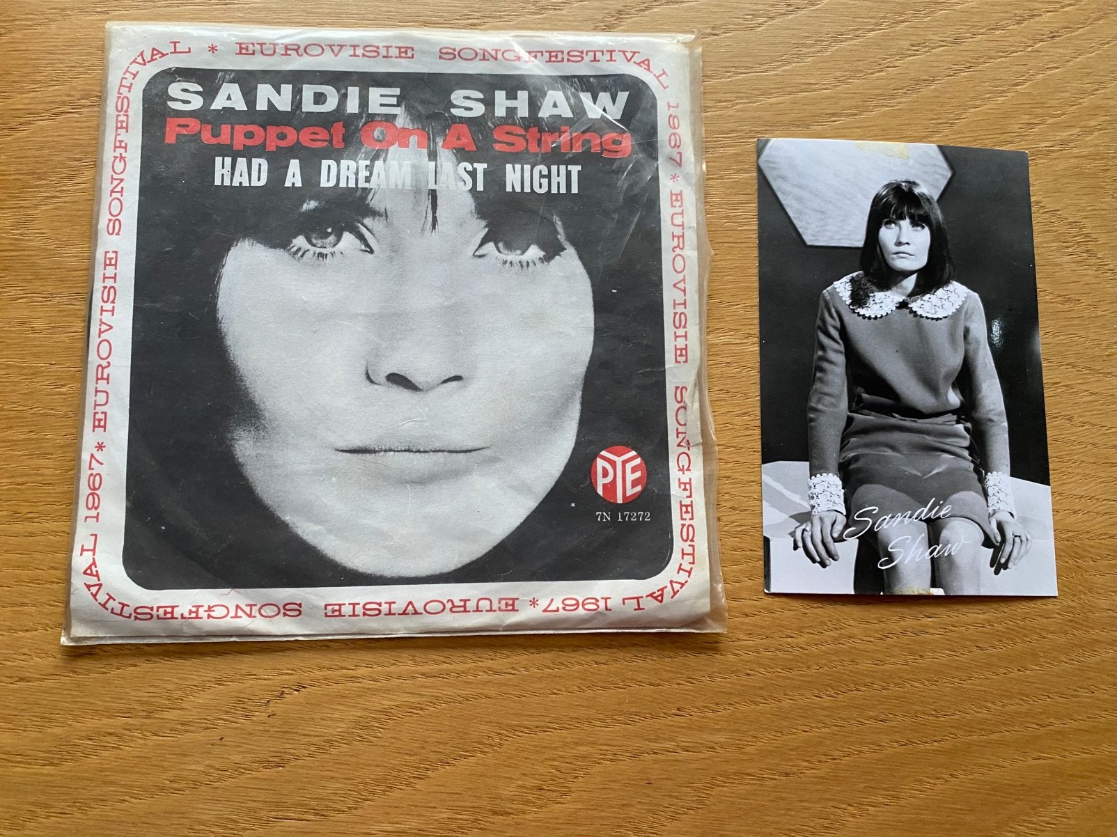 Sandie Shaw - Puppet on a string Eurovisie Songfestival 1967, Ophalen of Verzenden, Gebruikt, Pop