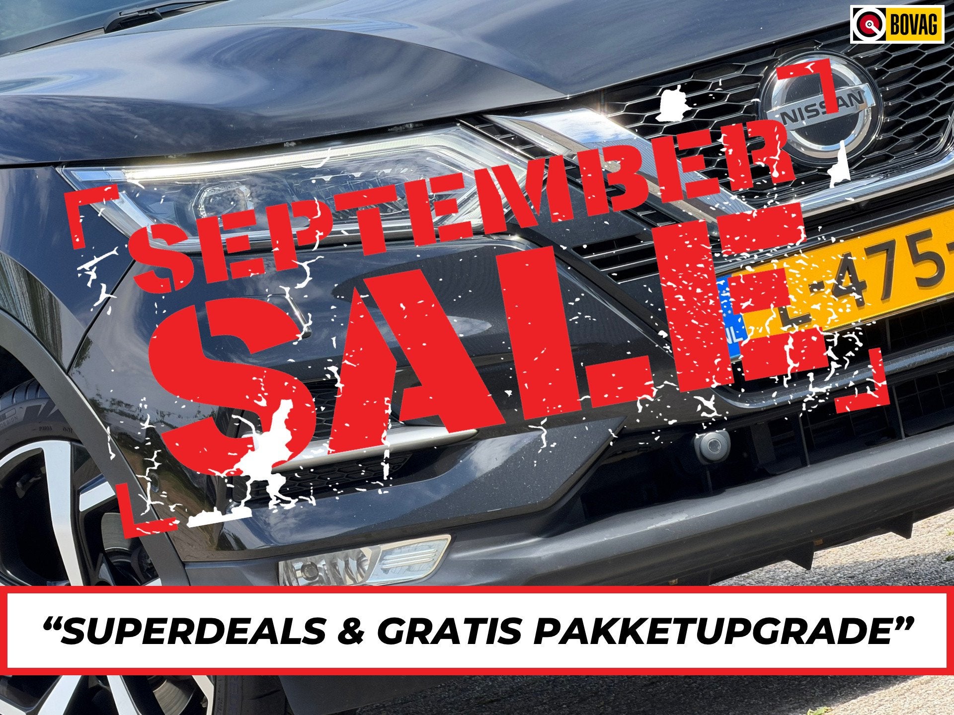 Nissan Qashqai 1.3 DIG-T Tekna + Automaat - Brilliant Black, Auto's, Gebruikt, 4 cilinders, 1290 kg, Zwart