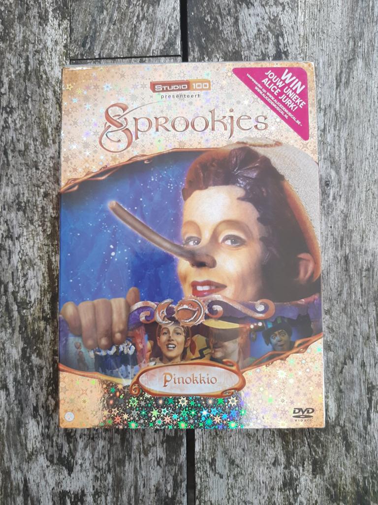 Studio 100 sprookjes pinokkio  dvd, Cd's en Dvd's, Ophalen of Verzenden, Zo goed als nieuw, Verhaal of Sprookje