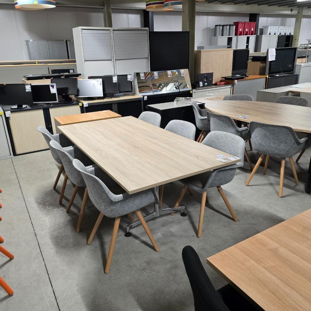 VEPA Felt kantoorstoelen / wachtkamerstoelen PET flessen, Huis en Inrichting, Ophalen, Gebruikt, Grijs, Vijf, Zes of meer stoelen