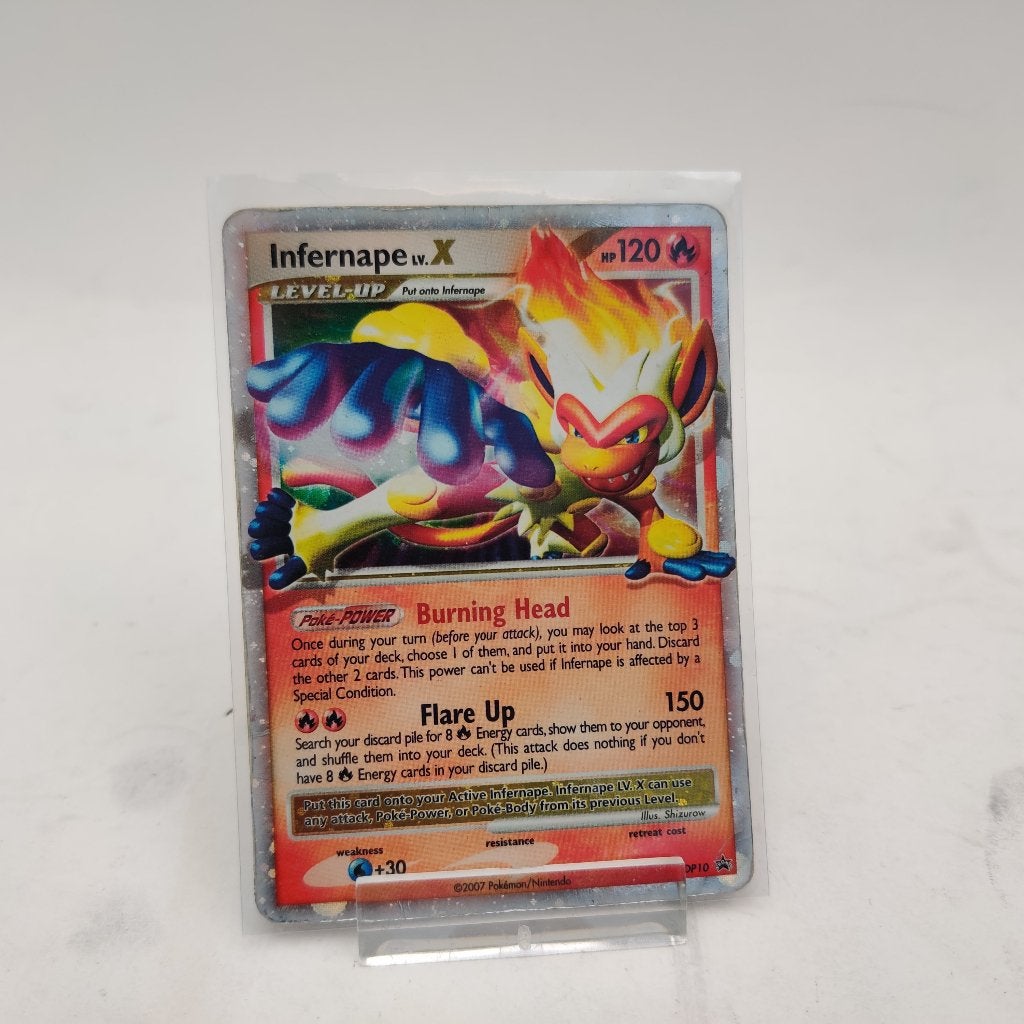 Pokemon Infernape LV.X (DPPR 10) nu voor €29.99, Ophalen of Verzenden, Zo goed als nieuw