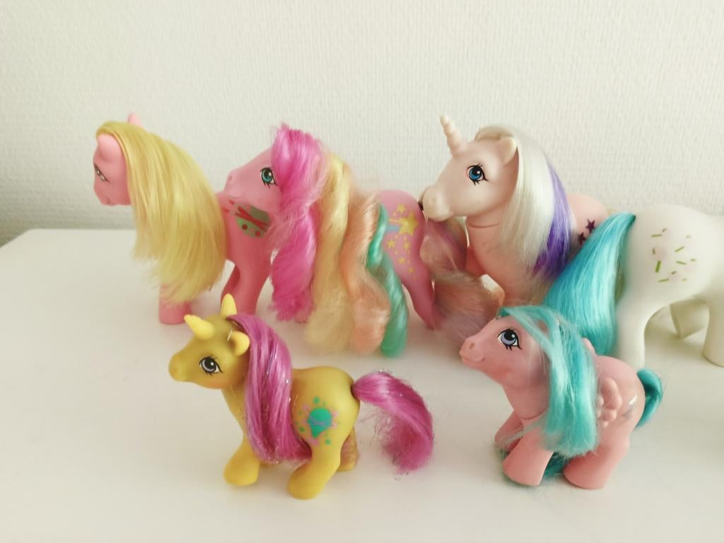 Collectie vintage my little pony mlp g1, Kinderen en Baby's, Speelgoed | My Little Pony, Ophalen of Verzenden, Gebruikt