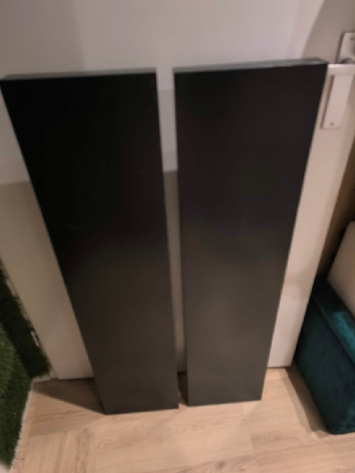 IKEA LACK wandplank (2 stuks), zwart, 110x26cm, Ophalen, Zo goed als nieuw