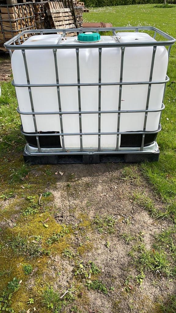 IBC tank - 600 liter - schoon water, Tuin en Terras, Regentonnen, Ophalen