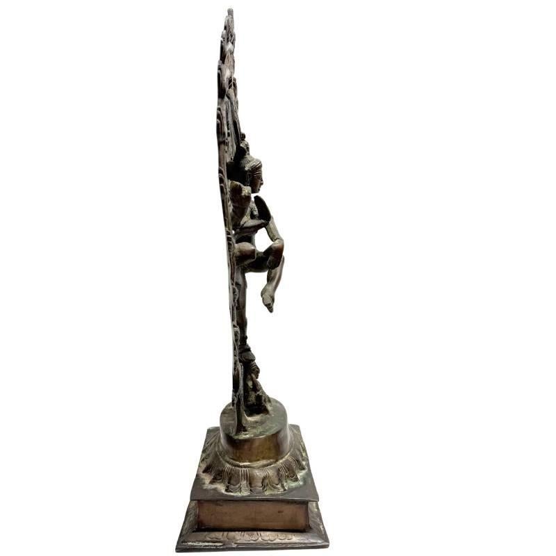 Bronzen beeld van Shiva als Nataraja - LOT 477, Ophalen of Verzenden, Gebruikt