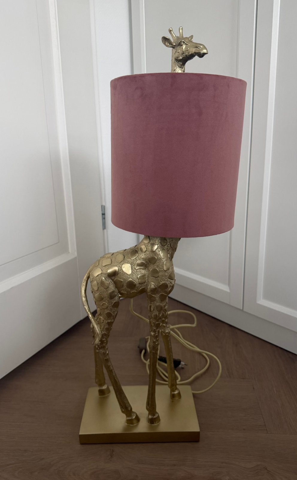 Light & Living Giraffe tafellamp, 68 cm, E27 (groot), Zo goed als nieuw, Light & Living