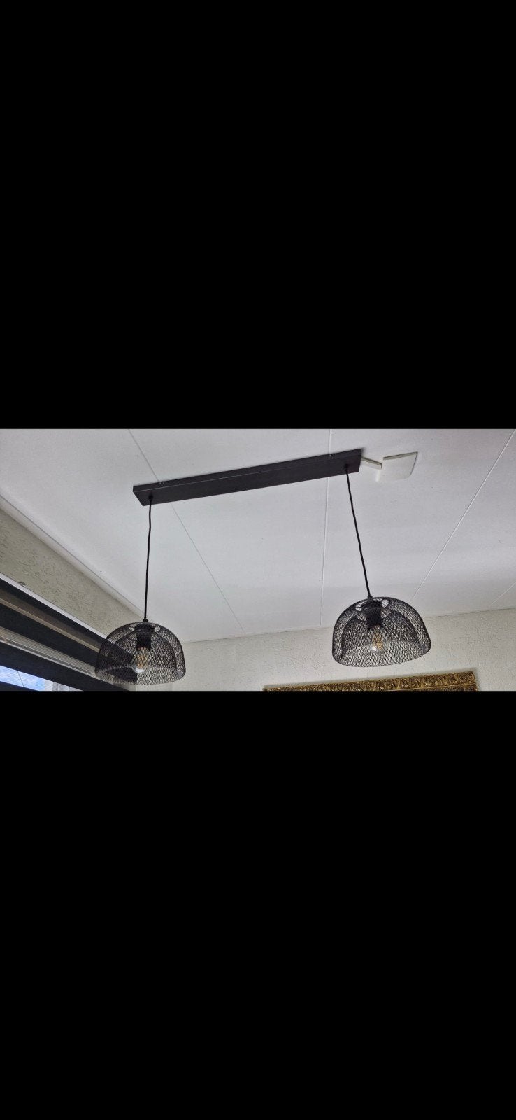 mooie hanglamp, Ophalen