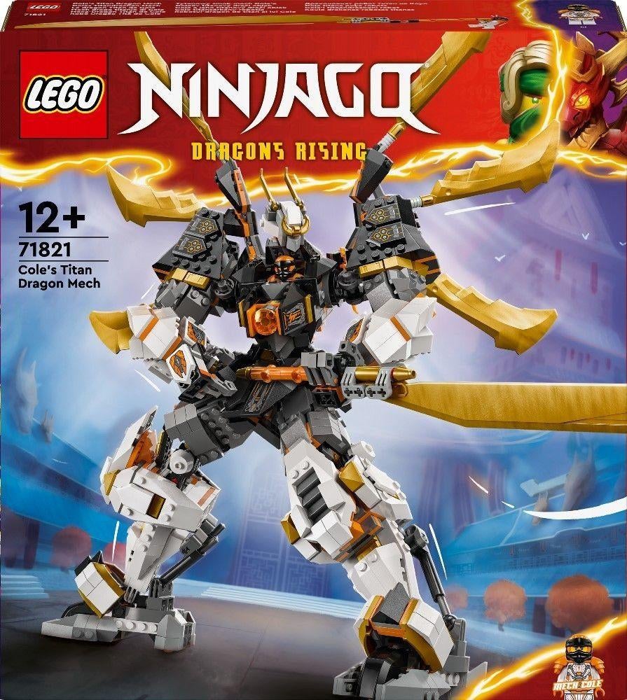 LEGO 71821 Ninjago Cole's reusachtige drakenmecha, Lego, Ophalen of Verzenden, Zo goed als nieuw, Ninjago