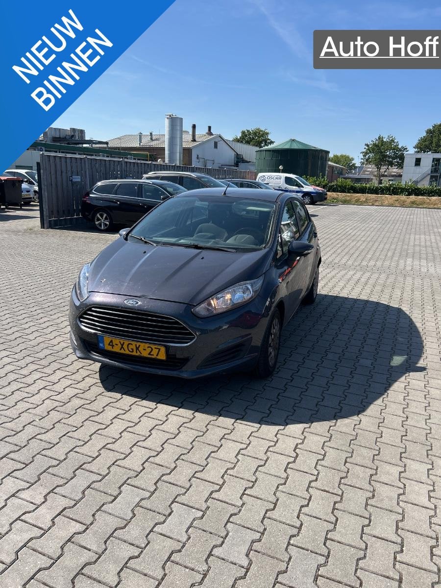Ford Fiesta 1.6 TDCi Lease Style | Navi | Airco | Cruise Con, Auto's, Voorwielaandrijving, Euro 5, Stof, Gebruikt