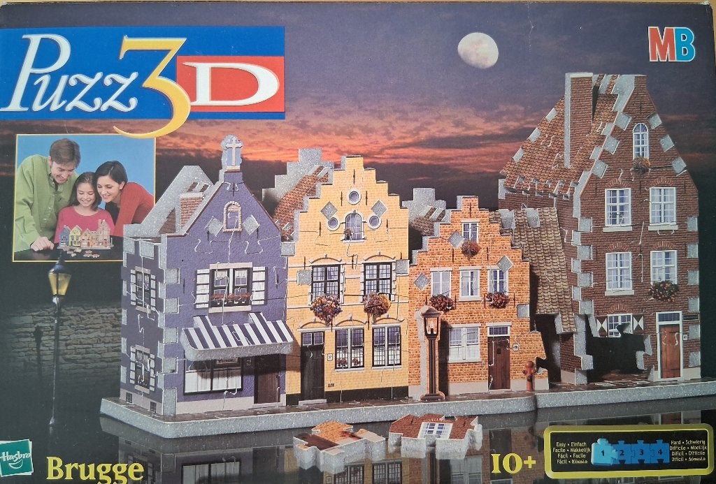 Puzz3D - Brugge, Ophalen of Verzenden, Minder dan 500 stukjes, Zo goed als nieuw, Rubik's of 3D-puzzel