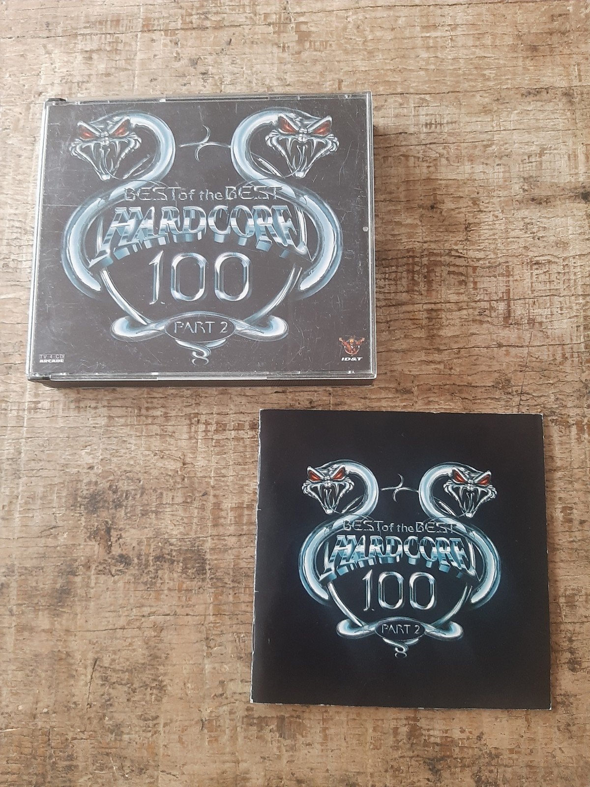 Best of the Best Hardcore 100 Part 2 CD Boxset - Krasvrij, Ophalen of Verzenden, Zo goed als nieuw, Inclusief boekje, Boxset