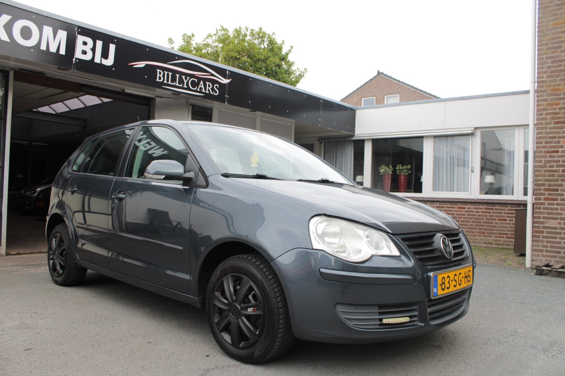 Volkswagen Polo 1.4-16V Comfortline / AIRCO / Elektrische ra, Auto's, Voorwielaandrijving, Blauw, Origineel Nederlands, Bedrijf