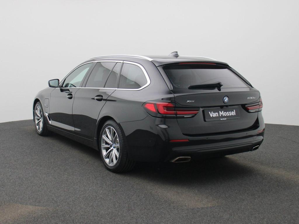 BMW 5 Reeks Touring 520e | Automaat | Lederen Bekleding | Na, Automaat, Gebruikt, Zwart, 4 cilinders