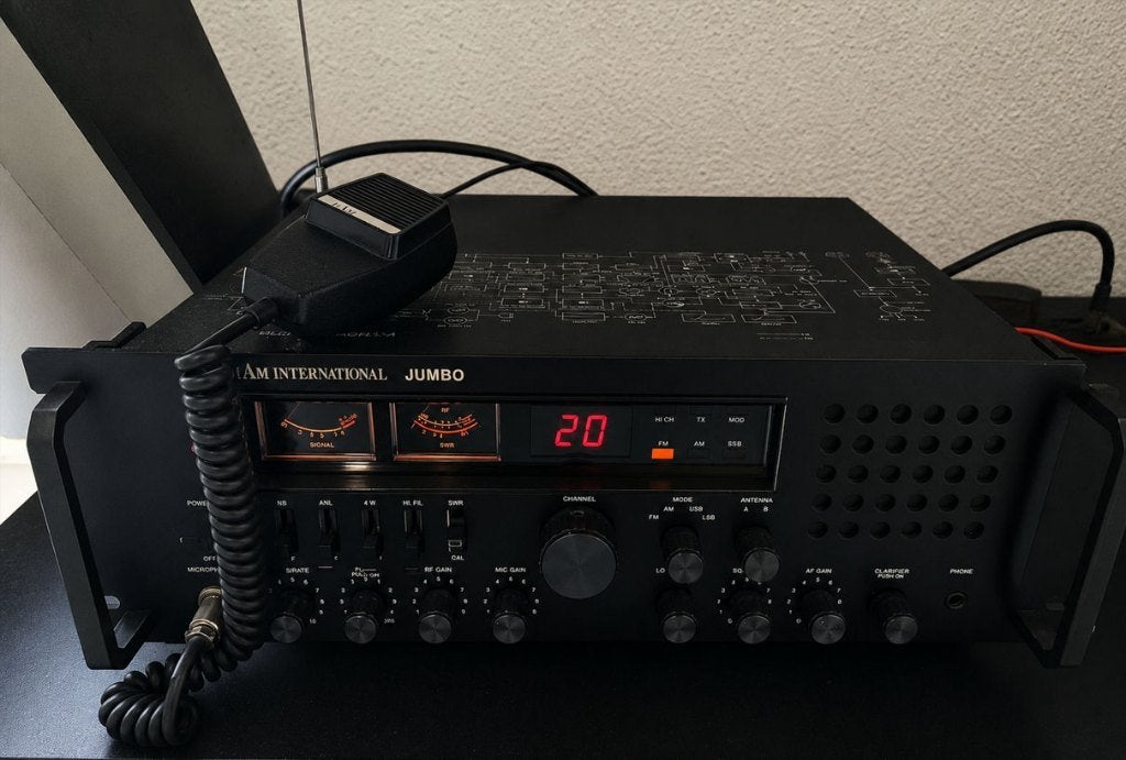 Zeer nette Ham Jumbo te koop, Telecommunicatie, Ophalen, Zo goed als nieuw, Zender en Ontvanger