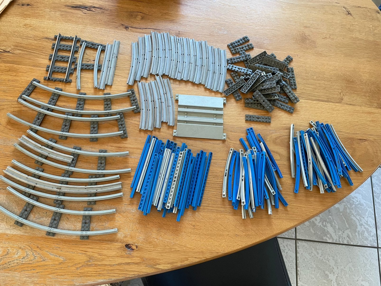 Lego treinrails en onderdelen uit de jaren ‘80 vintage, Kinderen en Baby's, Speelgoed | Duplo en Lego, Ophalen of Verzenden, Gebruikt