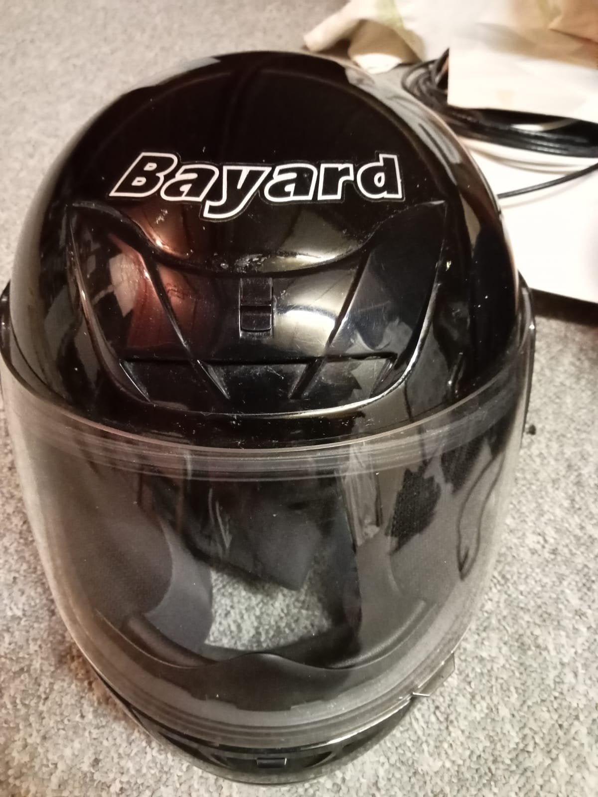 Bayard Integraalhelm Zwart Maat L, Overige merken, Heren, Ophalen of Verzenden, Integraalhelm