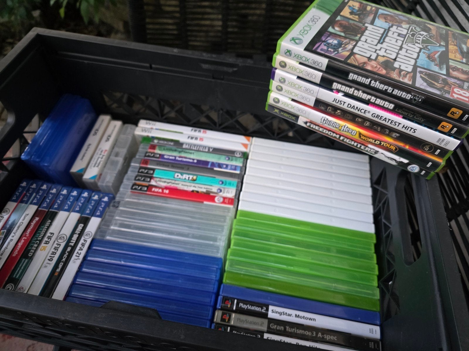 Partij lege game doosjes, Ophalen of Verzenden