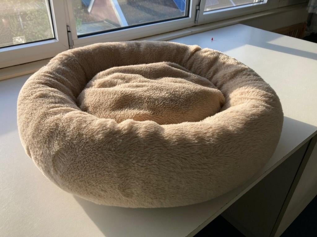 Pet perfect orthopedische hondenmand, Dieren en Toebehoren, Hondenmanden, Ophalen of Verzenden, Zo goed als nieuw, Pluche