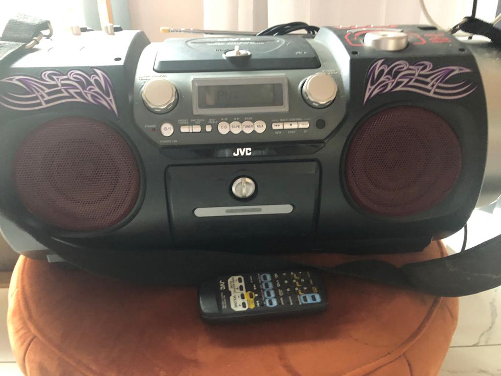 JVC Super Boombox: mét Effekt-Pedaal: 1-Malig Aanbod, Ophalen of Verzenden, Zo goed als nieuw, Overige typen