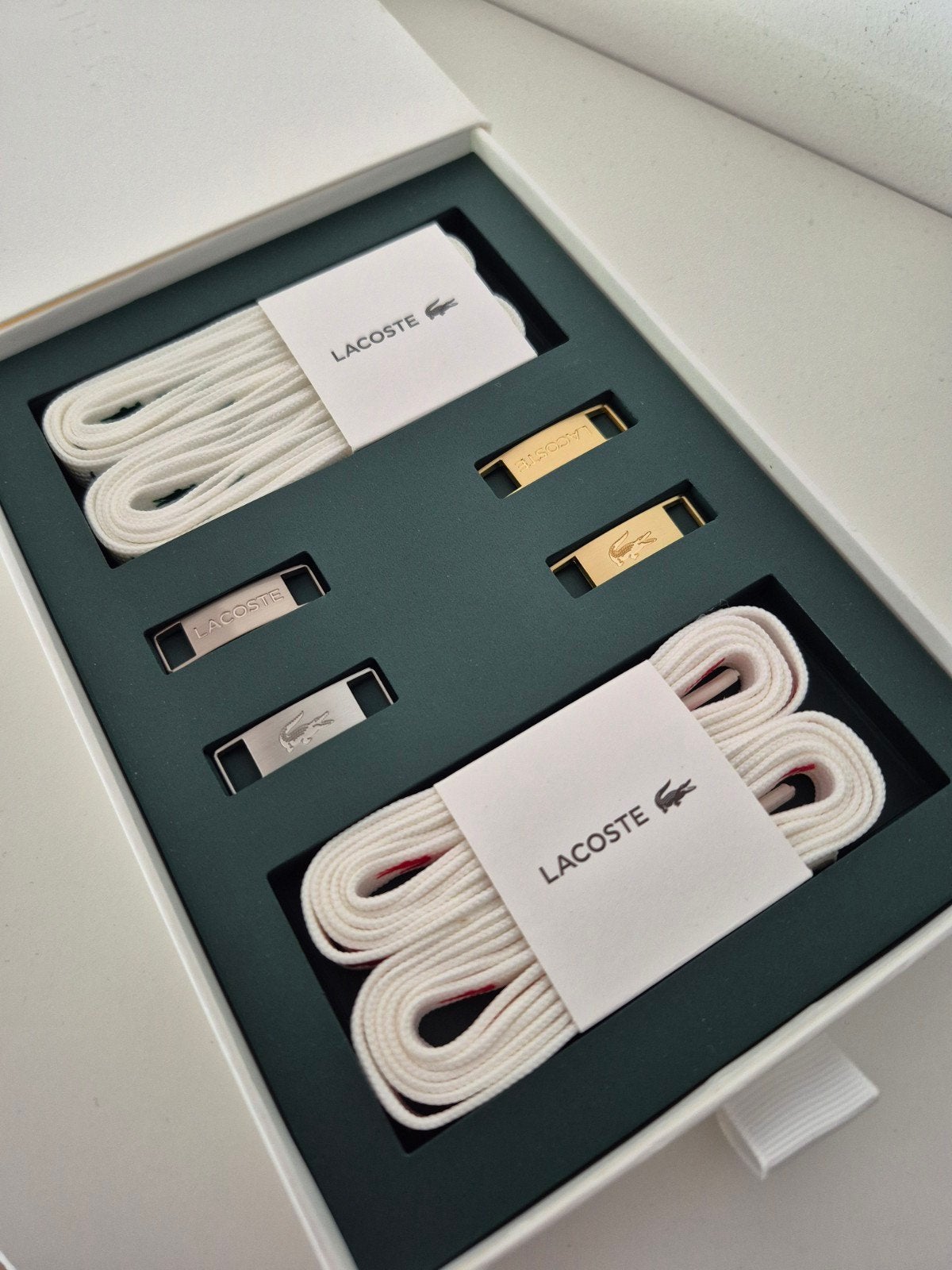 Lacoste Sneaker Customization Kit veters set - Nieuw in doos, Ophalen of Verzenden, Nieuw