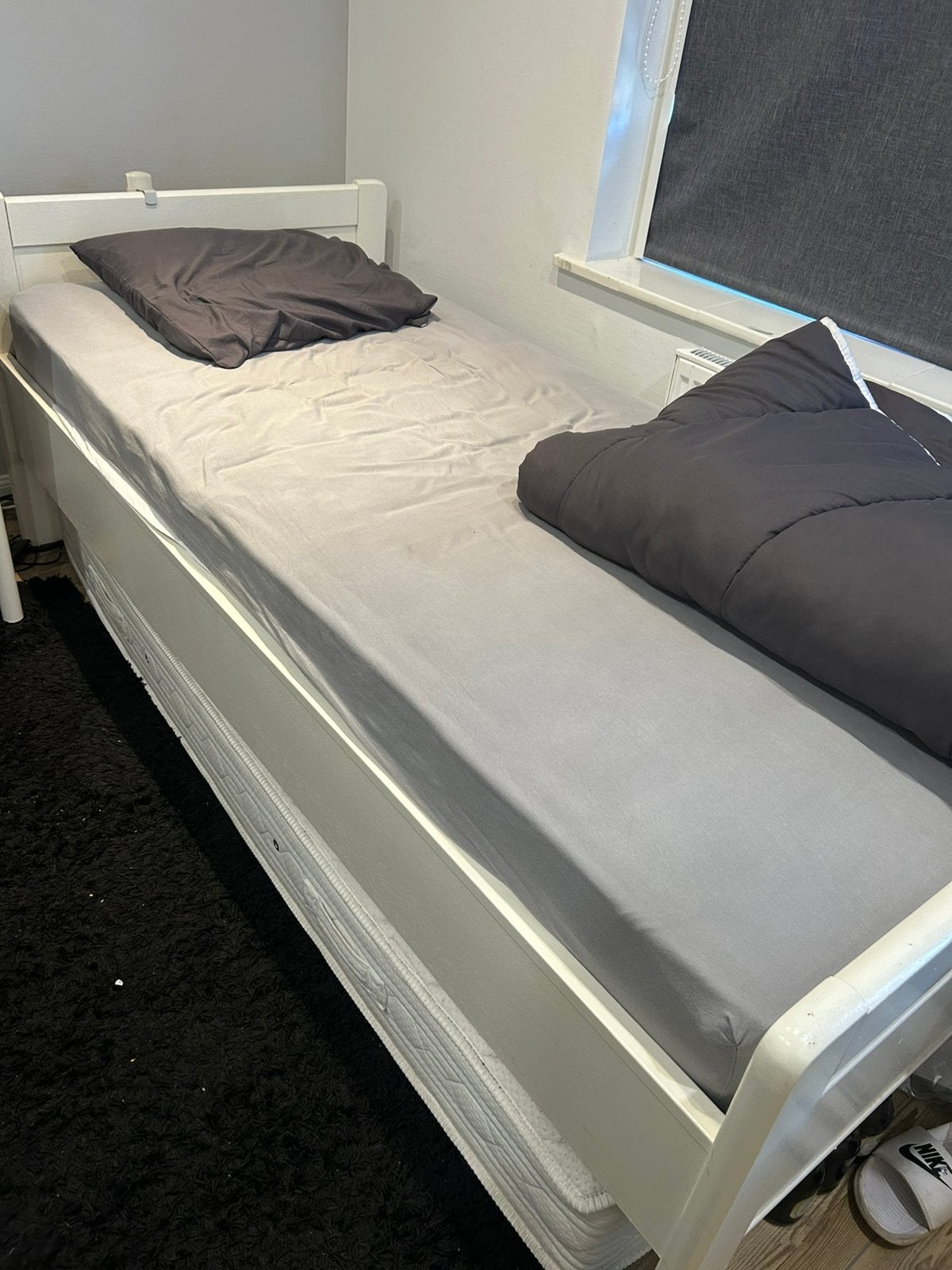 Elektrisch verstelbaar 1 persoons bed, Ophalen, Verstelbaar, 90 cm, Tweepersoons