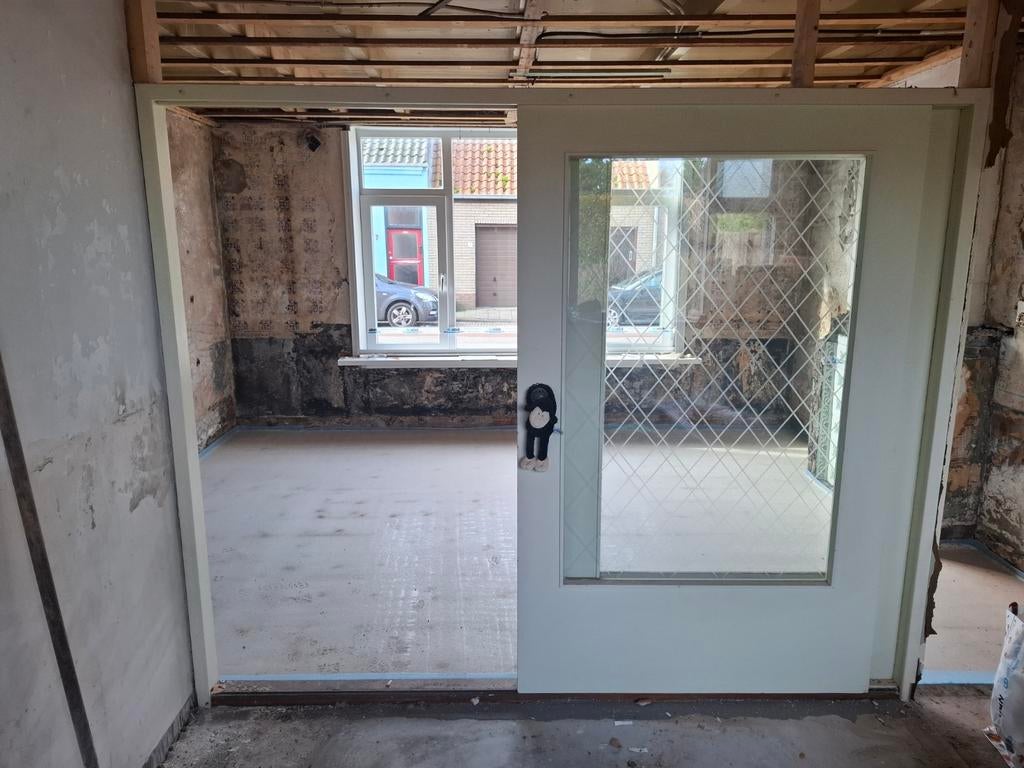 Ensuite deuren met geslepen glas., Ophalen, Binnendeur, Glas, Schuifdeur