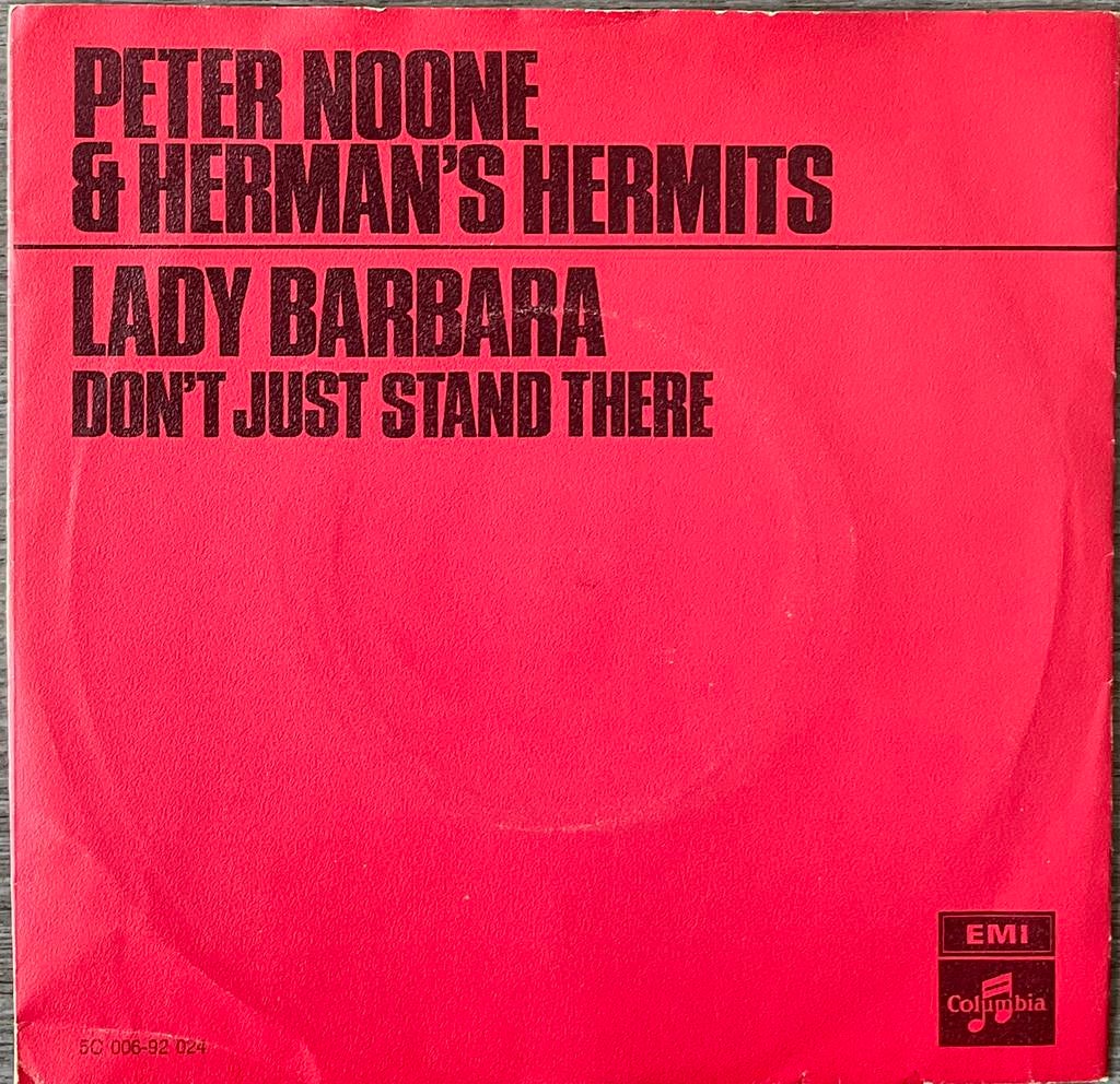 Peter Noone & Herman’s Hermits - Lady Barbara (NL’70)UKop13, Cd's en Dvd's, Vinyl Singles, Verzenden, Single