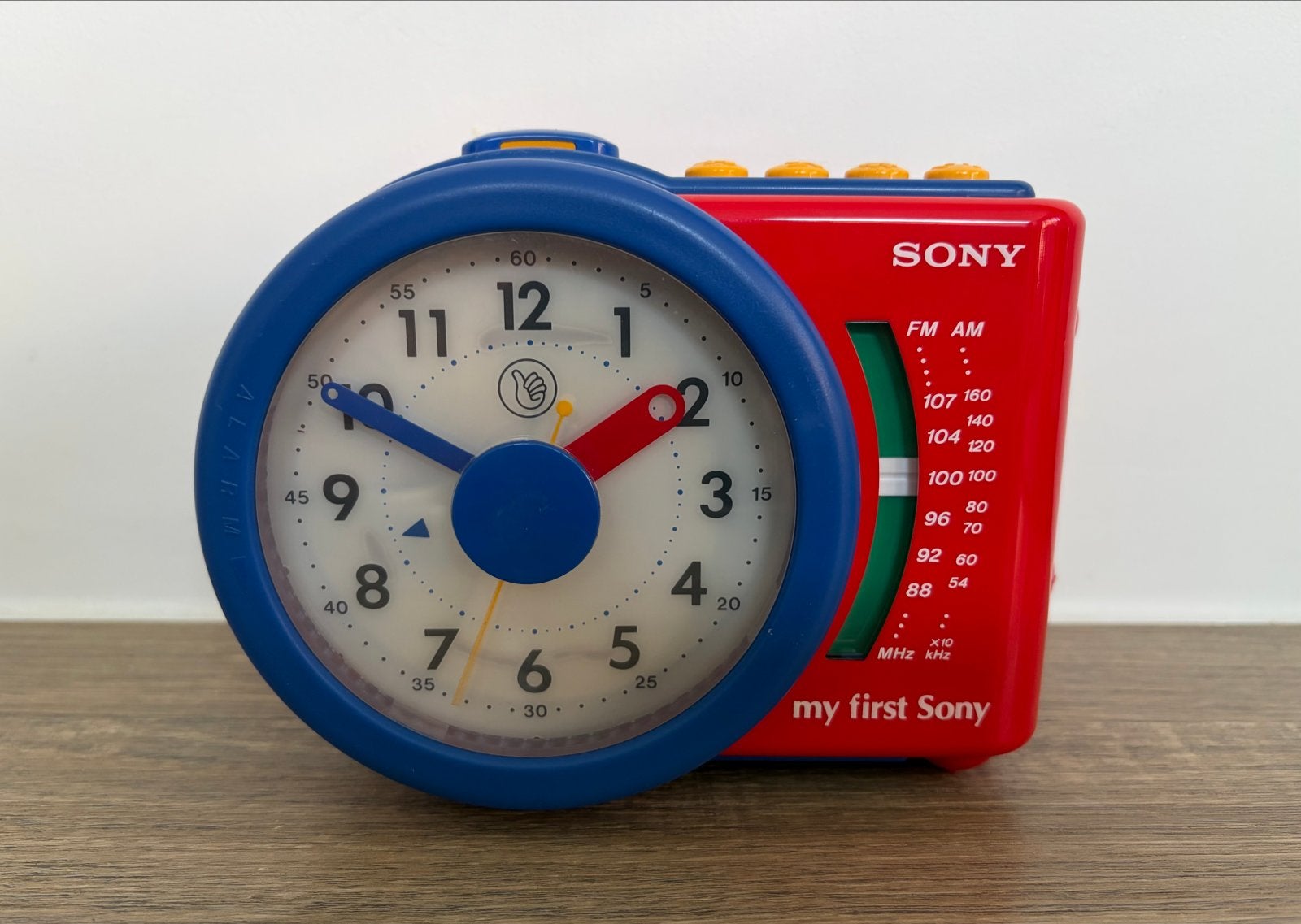 Sony 'My First Sony' wekkerradio - Nieuwstaat, Audio, Tv en Foto, Ophalen of Verzenden, Nieuw, Radio