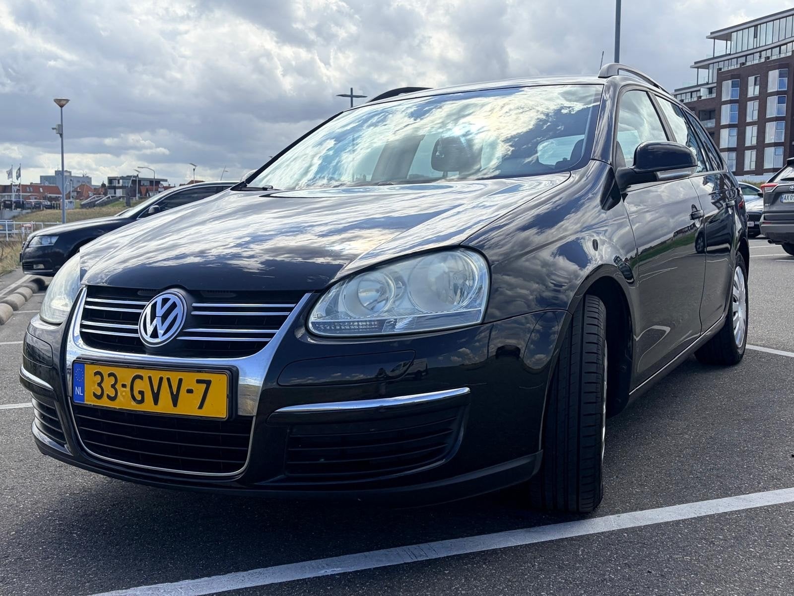 Volkswagen Golf 1.4 - Variant 2008, Auto's, Voorwielaandrijving, 4 cilinders, Zwart, Stationwagon