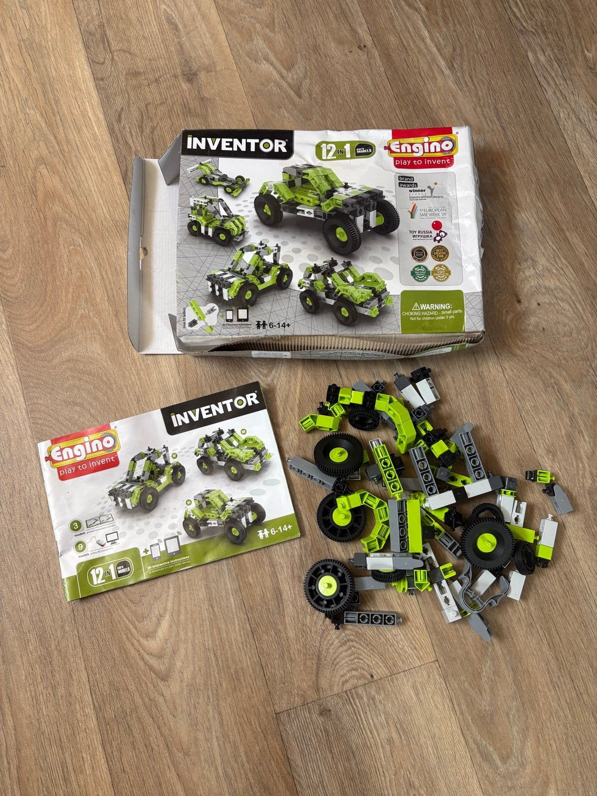 Engino Inventor 12-in-1 bouwset, Ophalen of Verzenden, Gebruikt, Overige merken