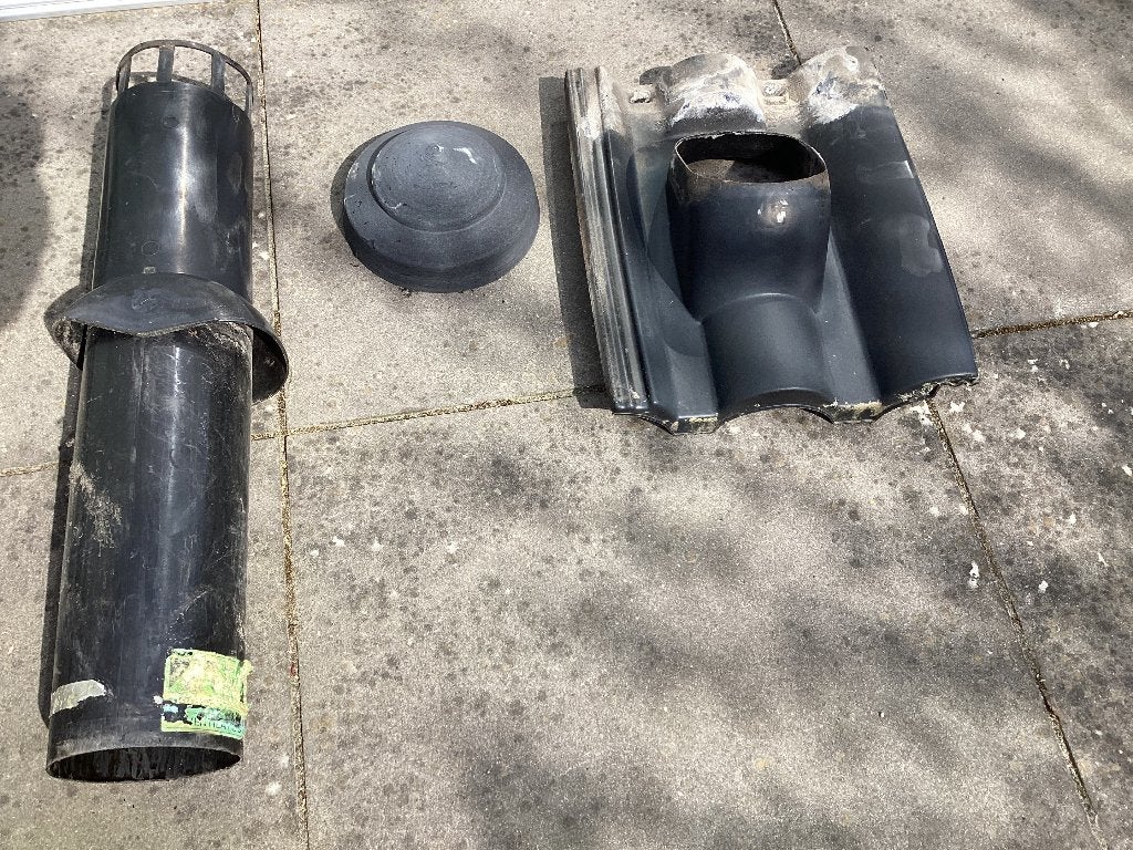 Dakdoorvoer, Ophalen of Verzenden, Gebruikt, Ventilator en Afzuiger