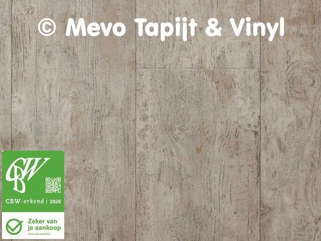 Vinyl met Houtmotief, lengte 3.90 x 4 mtr voor € 125,00, Ophalen, Bruin, MeVo tapijt en vinyl, Nieuw