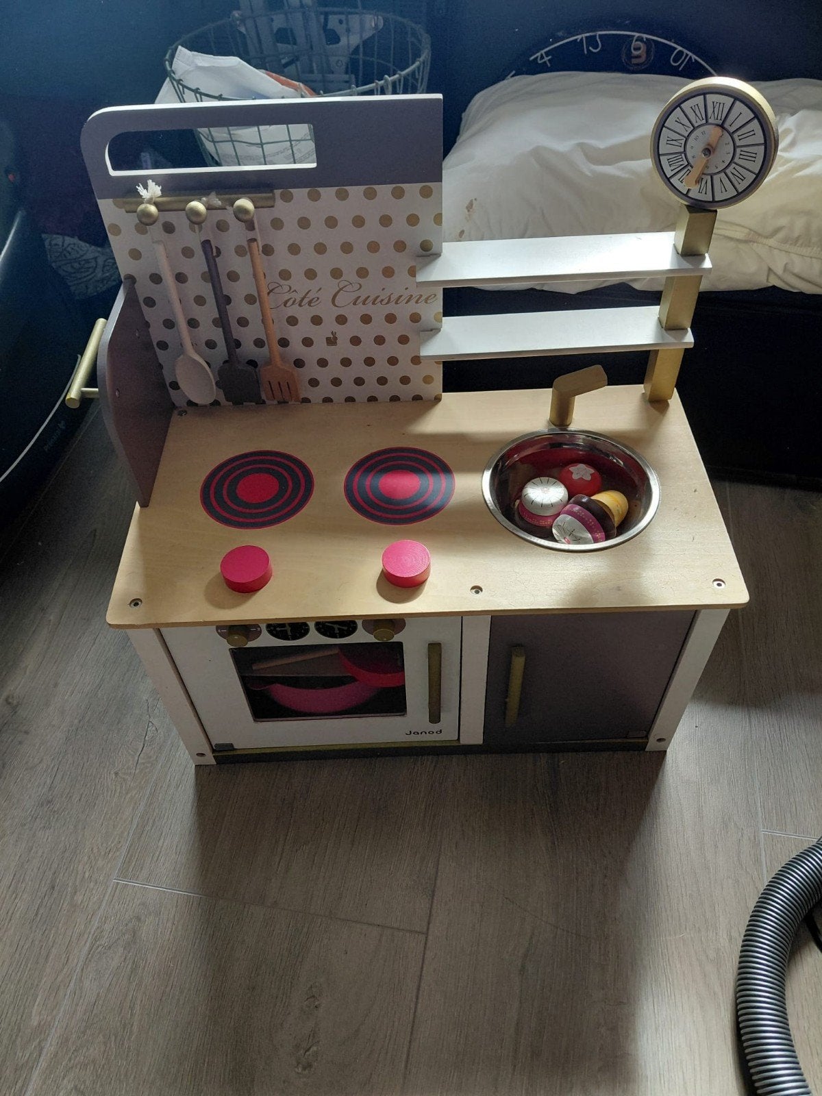 Janod Houten Speelkeuken met Accessoires, Ophalen, Gebruikt, Hout, Speelkeuken