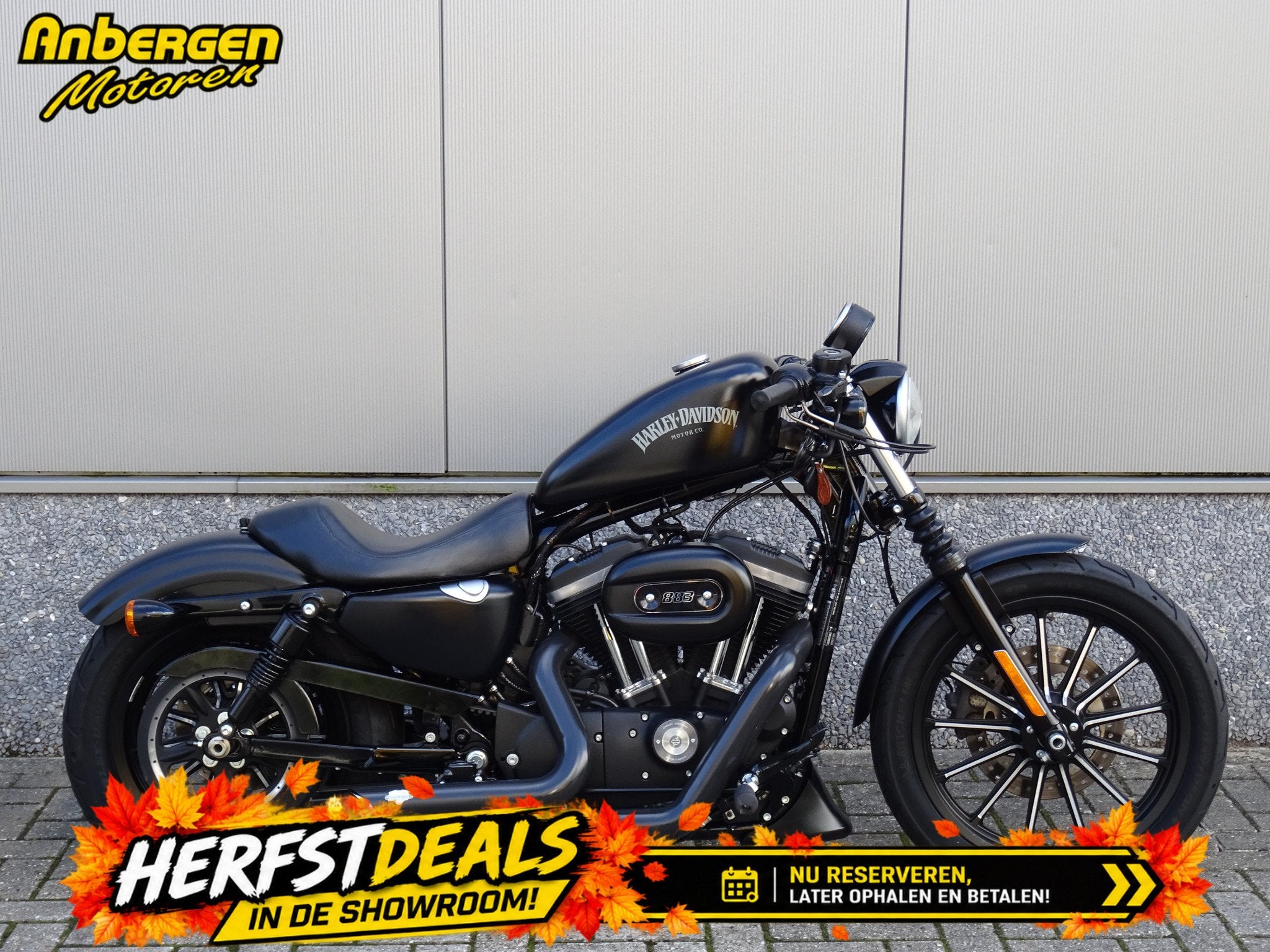 Harley-Davidson IRON 883 (bj 2015), Chopper, 883 cc, Gebruikt, Bedrijf