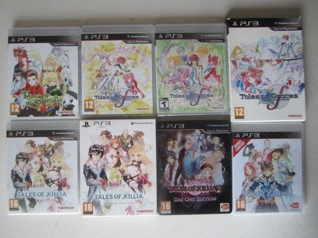 Tales of Graces Xillia Symphonia Zesteria Playstation 3 PS3, 1 speler, Nieuw, Ophalen of Verzenden, Role Playing Game (Rpg)