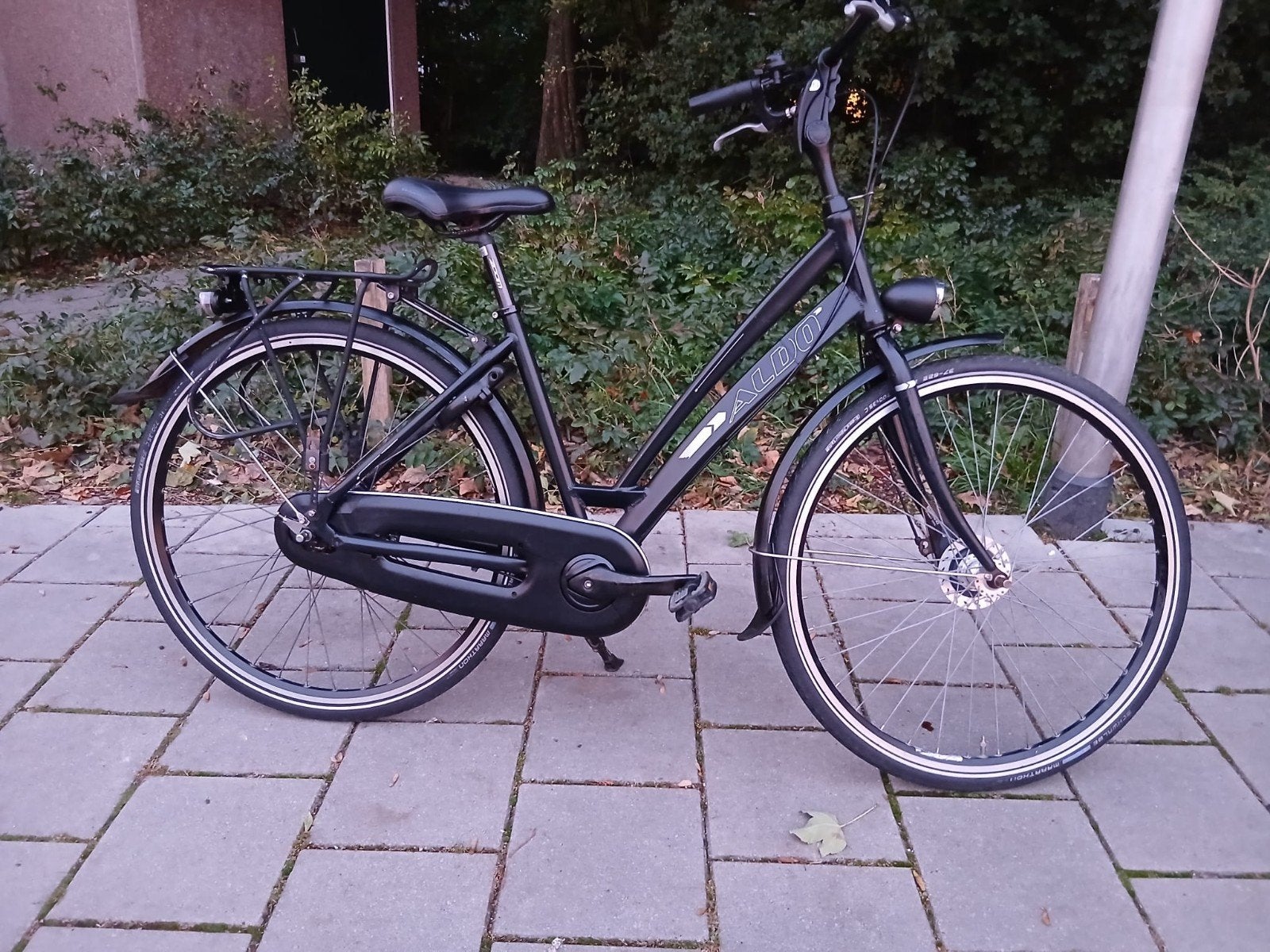 aldo damesfiets, 47 tot 50 cm, Versnellingen, Zo goed als nieuw, Trommelrem