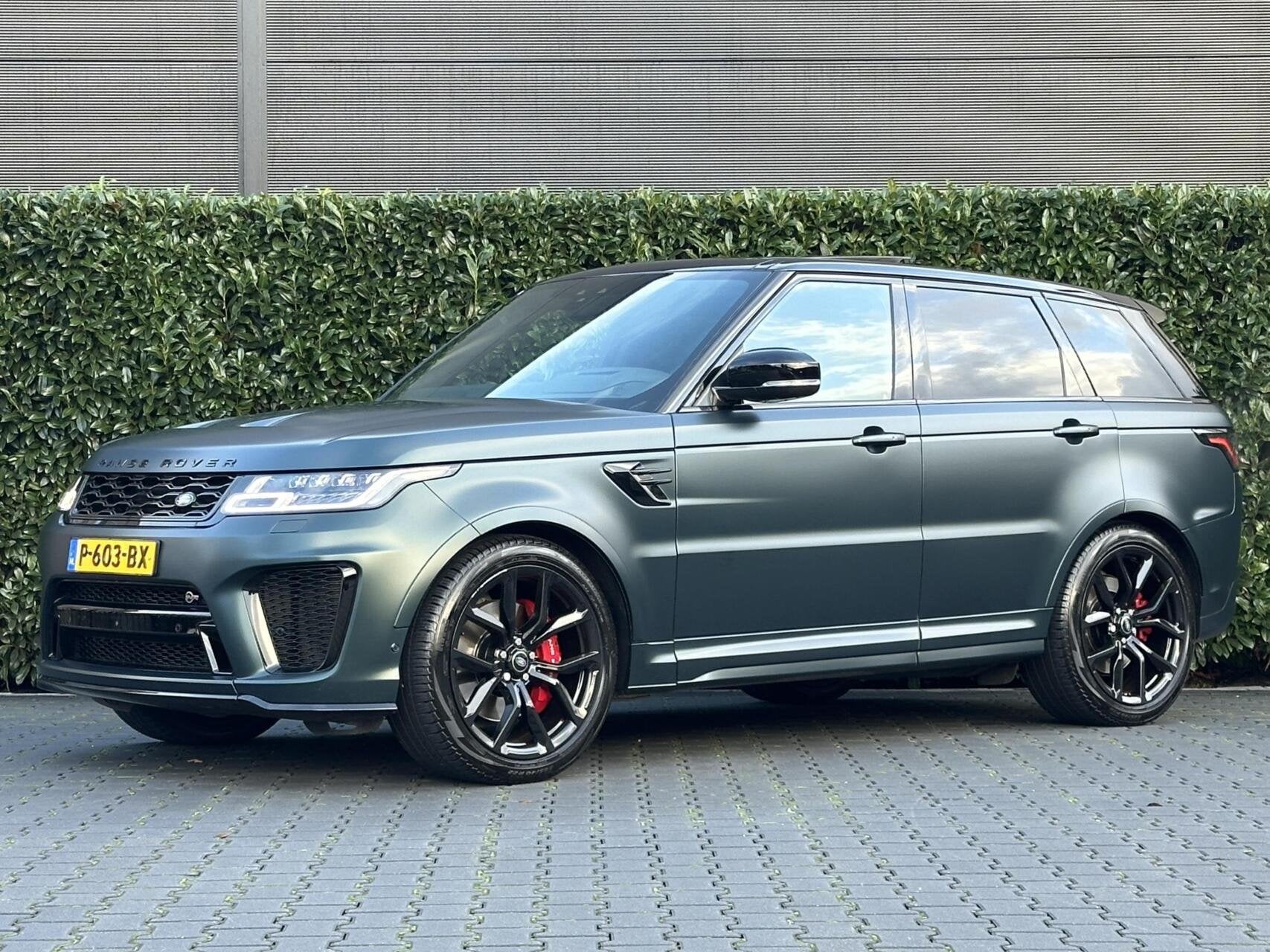 Land Rover Range Rover Sport P575 SVR Carbon Edition, SV BES, Automaat, 3000 kg, Leder, Bedrijf