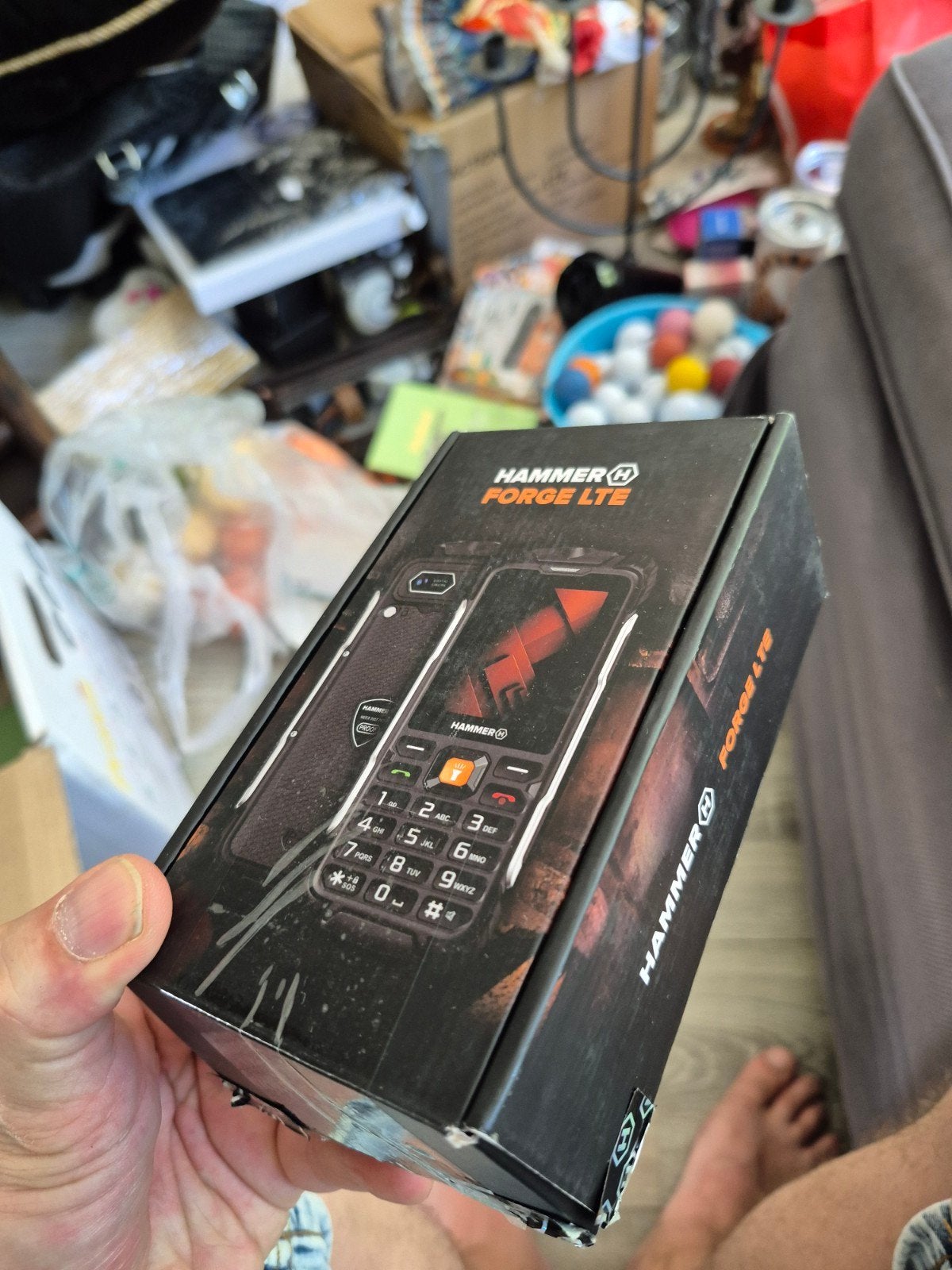 HAMMER Forge LTE - Robuuste telefoon, Nieuw in doos, Nieuw, Ophalen of Verzenden, Minder dan 3 megapixel, Klassiek of Candybar
