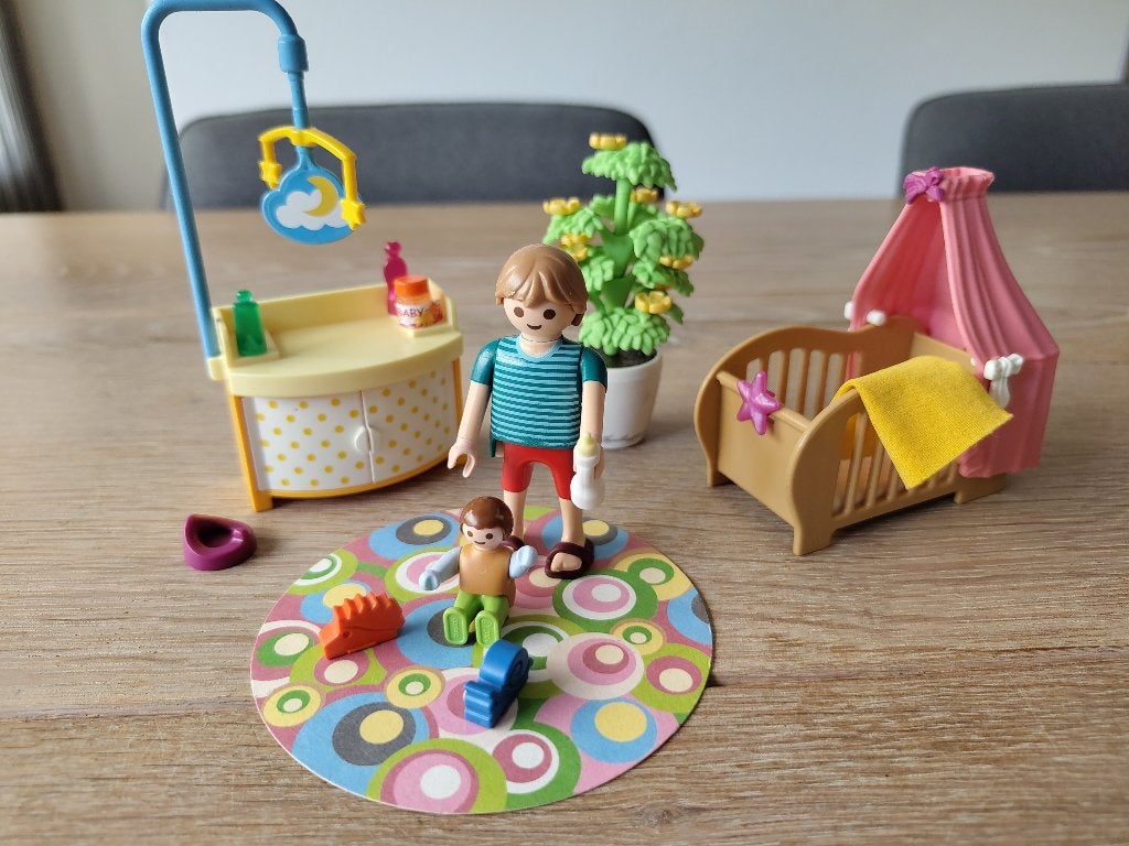 Playmobil City life Babykamer - 5334 COMPLEET, Complete set, Ophalen of Verzenden, Zo goed als nieuw, City life
