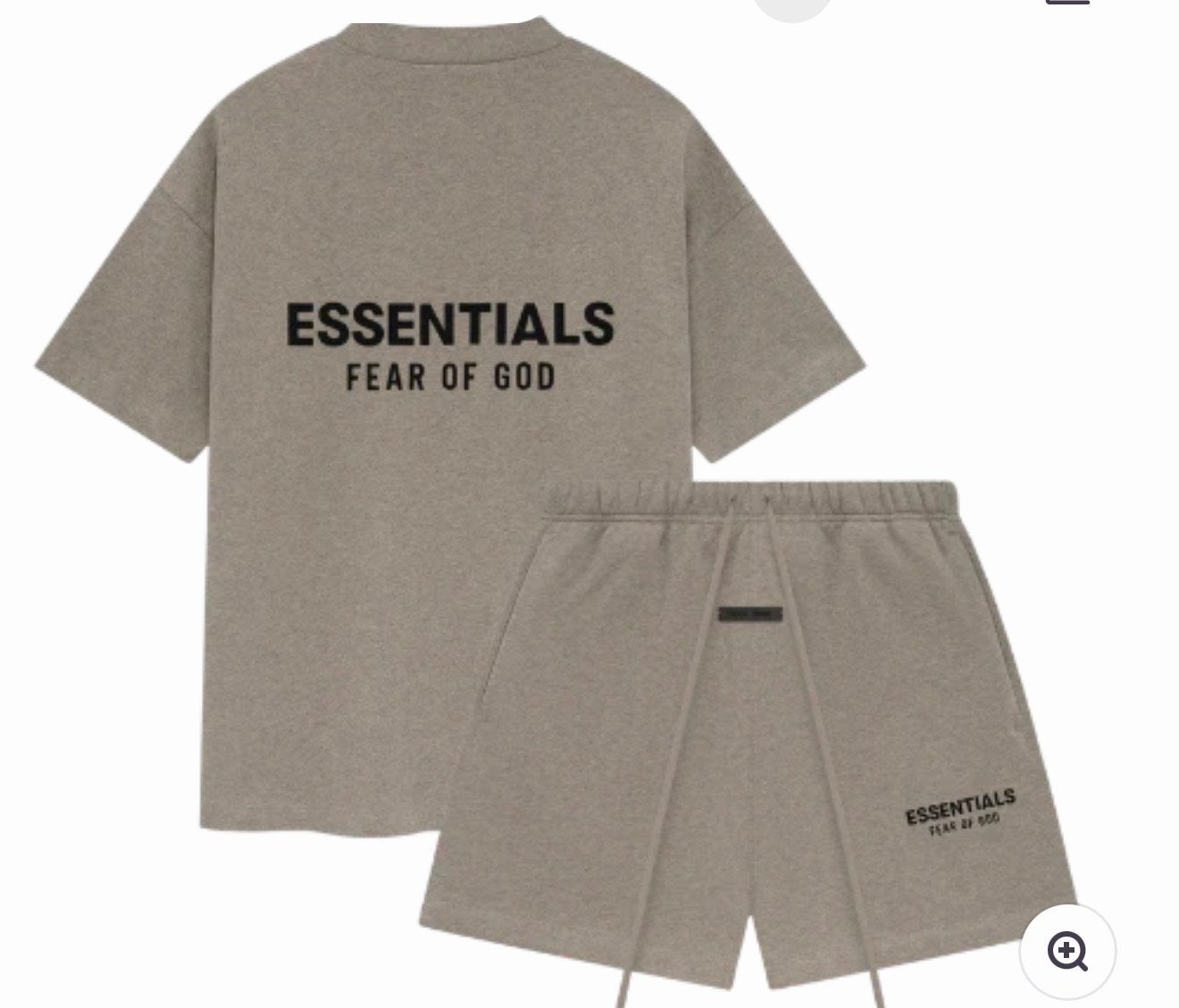 Essentials Fear of God Set Homestead Heather, Ophalen of Verzenden, Nieuw