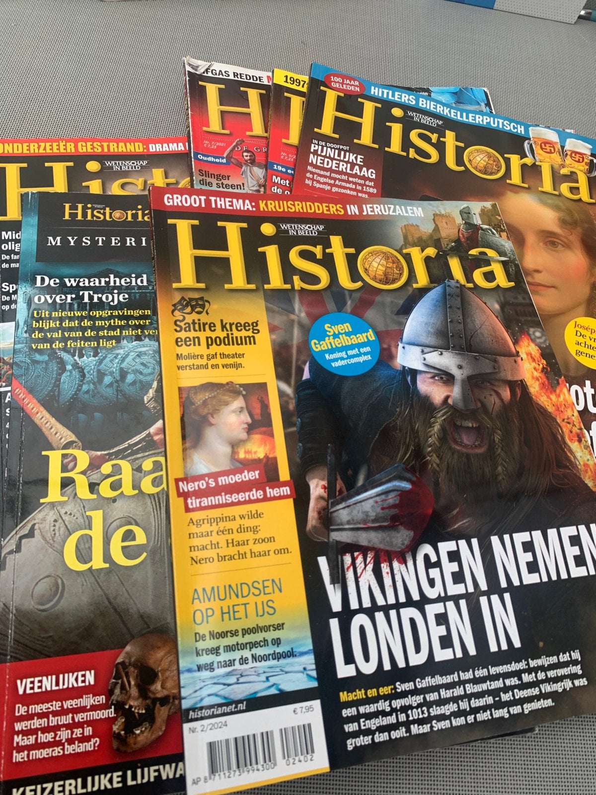 Diverse jaren Historia compleet voor € 15,00 per jaargang, Ophalen of Verzenden, Zo goed als nieuw