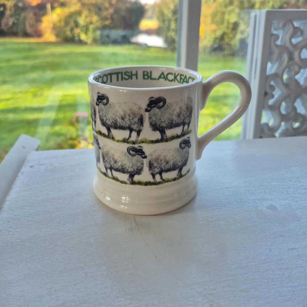 Emma Bridgewater mok 0.5 1/2pt Scottish Blackface schaap nw, Nieuw, Ophalen of Verzenden, Overige stijlen, Kop(pen) en/of Schotel(s)