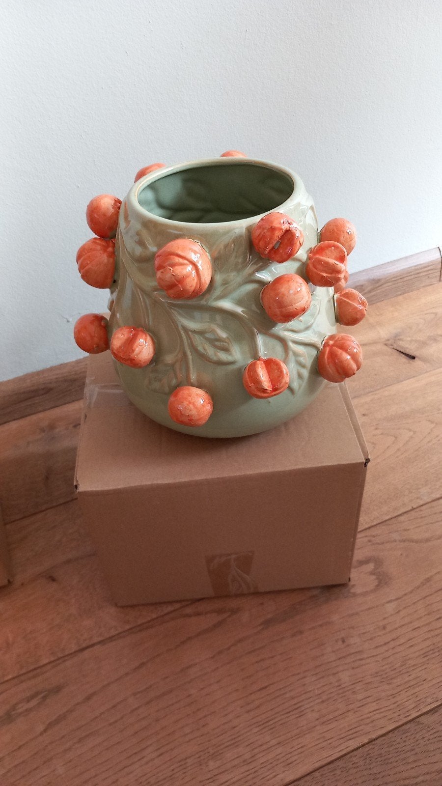 NIEUW!!!!fruit vaas/ bloempot, Antiek en Kunst, Verzenden