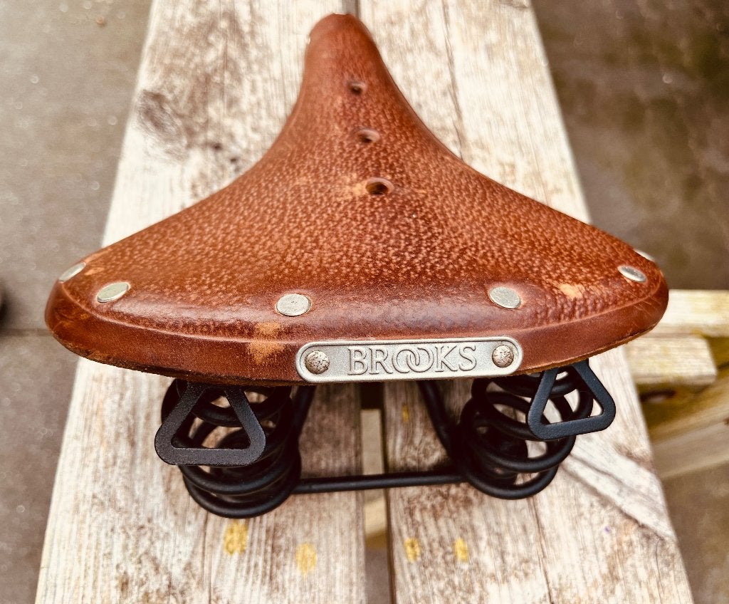 Brooks Zadel B67 Honingbruin, Ophalen, Zo goed als nieuw, Brooks