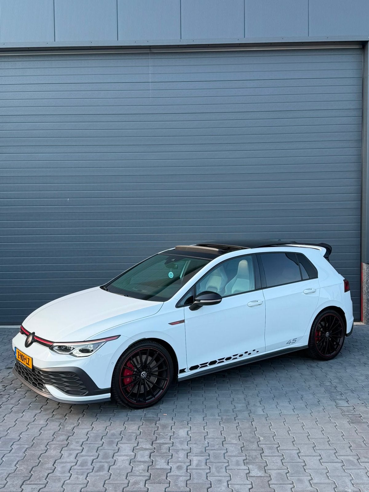“ZEER ZELDZAAM” 2021 Vw Golf 2.0 TSI 300pk CLUBSPORT 45, 4 cilinders, 1984 cc, Wit, Leder