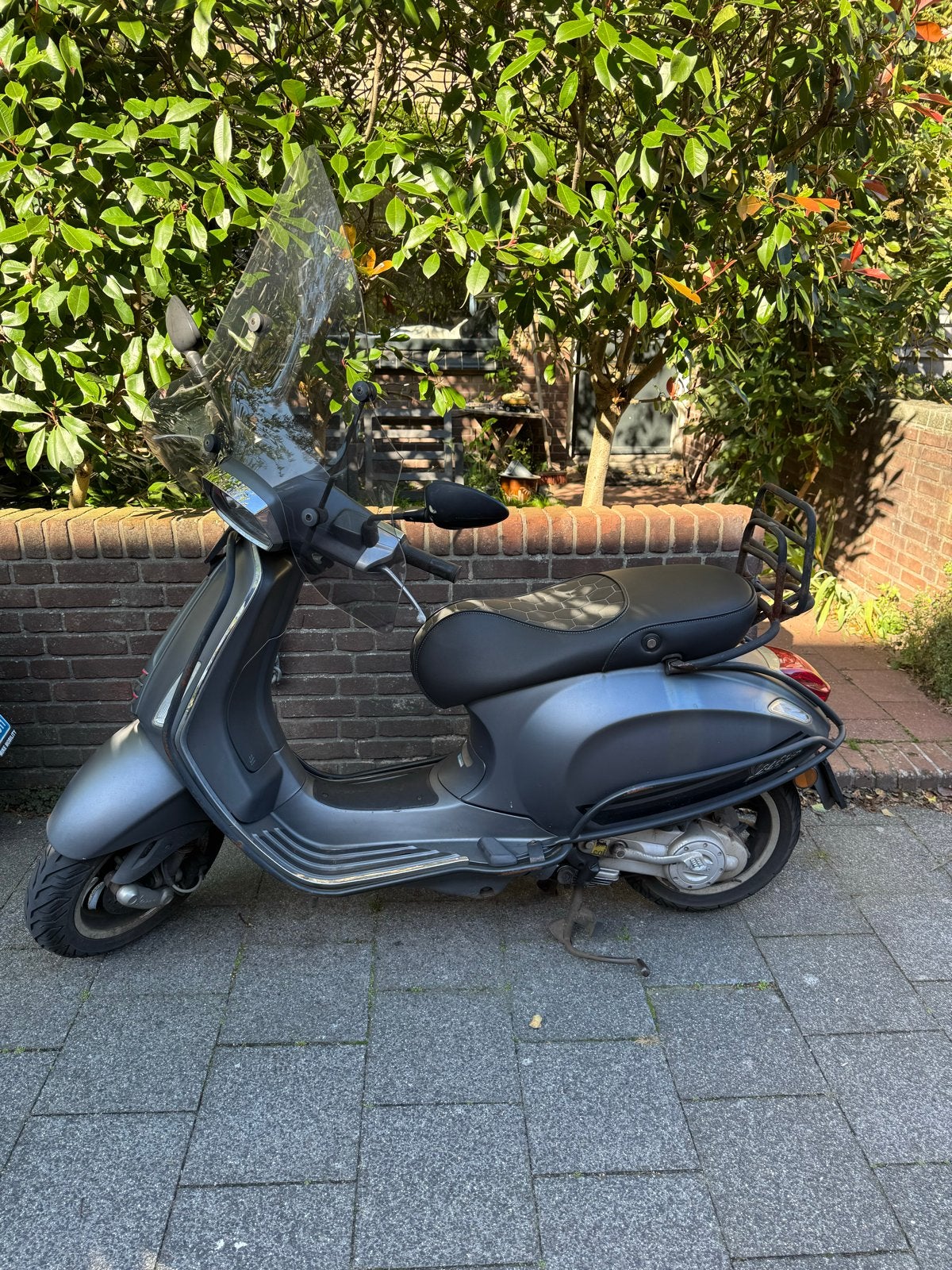 Vespa Sprint 2015 mat grijs, Ophalen, Gebruikt, Overige modellen