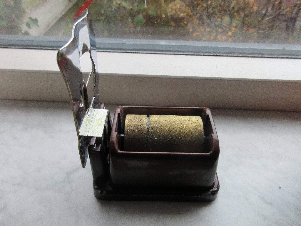 Kobler bakeliet postzegelbevochtiger postzegel bureau, Ophalen of Verzenden