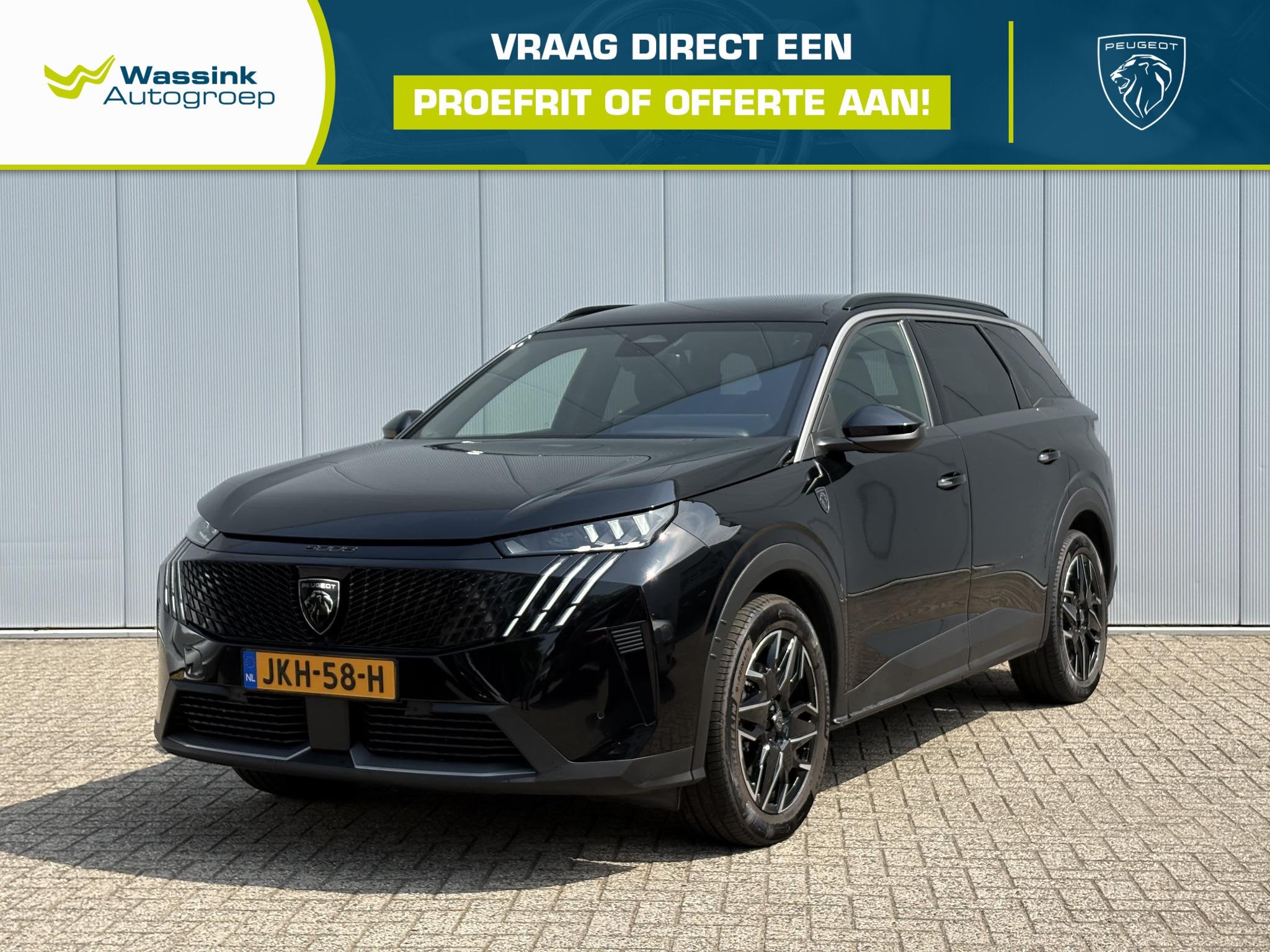 Peugeot 5008 1.2 Hybrid e-DSC6 GT | Stuurverwarming | Stoelv, Auto's, 136 pk, Gebruikt, 1199 cc, 7 stoelen