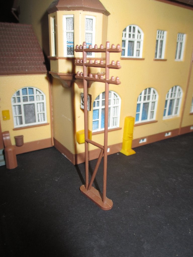 10 telegraafmasten van Pola., Overige merken, Wisselstroom, Brug, Tunnel of Gebouw, Nieuw